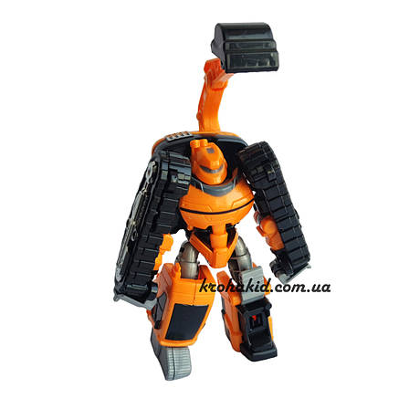 Трансформер Тобот міні Роккі Tobot mini Rocky трансформується в екскаватор, фото 1