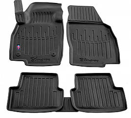 Килимки в салон 3D VW Polo VI (17-)/T-Cross (19-)/SEAT Ibiza/Arona (17-) з бортом