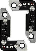 МАГНІТНІ СВАРОЧНІ УГОЛИВКИ YATO 30°, 60°, 90° 25 КГ 2 ШТ