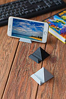 Универсальная подставка для телефона держатель смартфона в форме Пирамиды черная топ