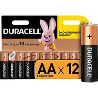 Батарейка Duracell Basic 5000394203334 AA, алкалиновые, 1.5V, 12 шт