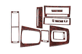 Накладки на панель Темне дерево для Ауди A4 B6 2000-2004 рр