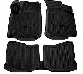 Килимки в салон 3D Skoda OctaviaTour (96-04)/ VW Golf IV (97-03)/Bora (98-05)/ SEAT Toledo (99-04) з бортом