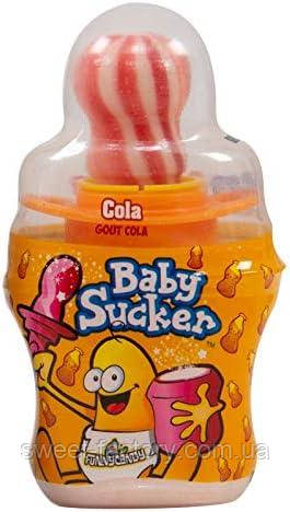 Карамельна соска Baby Sucker Dipping Powder&Lollipop Cola 32g