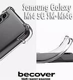 Чехол-накладка BeCover Anti-Shock для Samsung Galaxy M14 5G SM-M146 Clear (709086), фото 6