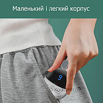 Електричний мікрострумовий масажер для шиї Smart Hanging Neck Сріблястий, фото 5