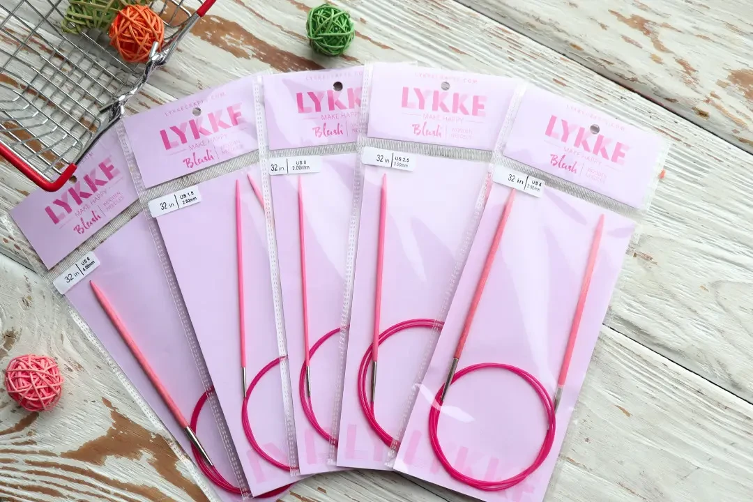 Спицы круговые LYKKE Blush, USA. Новости компании «Candy-Yarn — Первый ...
