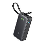 Универсальная батарея Anker Nano Power Bank 10,000mAh USB-C Cable PD 30W Max для iPhone 15/15 Plus/15 Pro/15