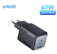 Сетевое зарядное устройство Anker Prime 67W GaN Wall Charger (3 Ports) для MacBook (2669)