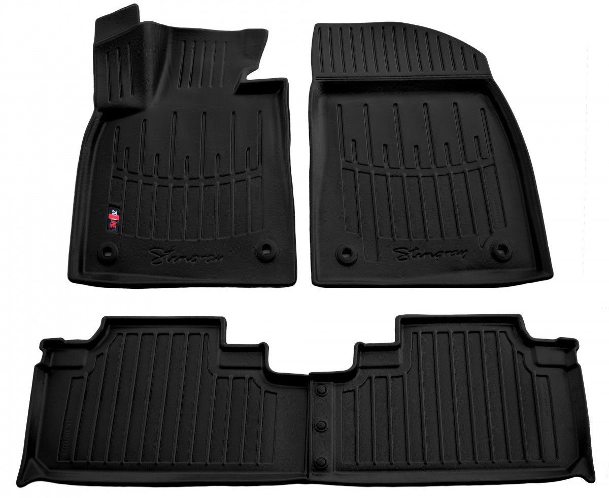 Килимки в салон 3D Lexus RX (2015-) з бортом