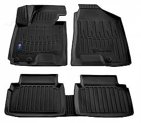 Килимки в салон 3D Hyundai iX35/KIA Sportage (SL) (2010-2015) з бортом