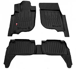 Килимки в салон 3D Mitsubishi Pajero Sport III/L200 (2015-)/ Fiat Fullback (2016-) з бортом