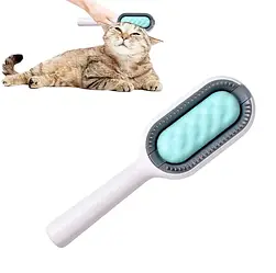 Щітка для вичісування вовни у котів та собак Зелений RD-3048