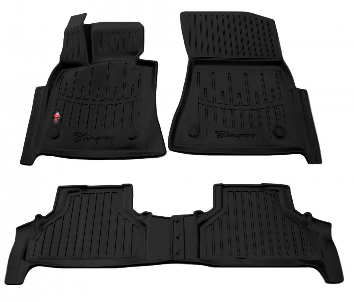 Килимки в салон 3D BMW X5 (E70) (2006-2013)/BMW X6 (E71) (2008-2014) з бортом