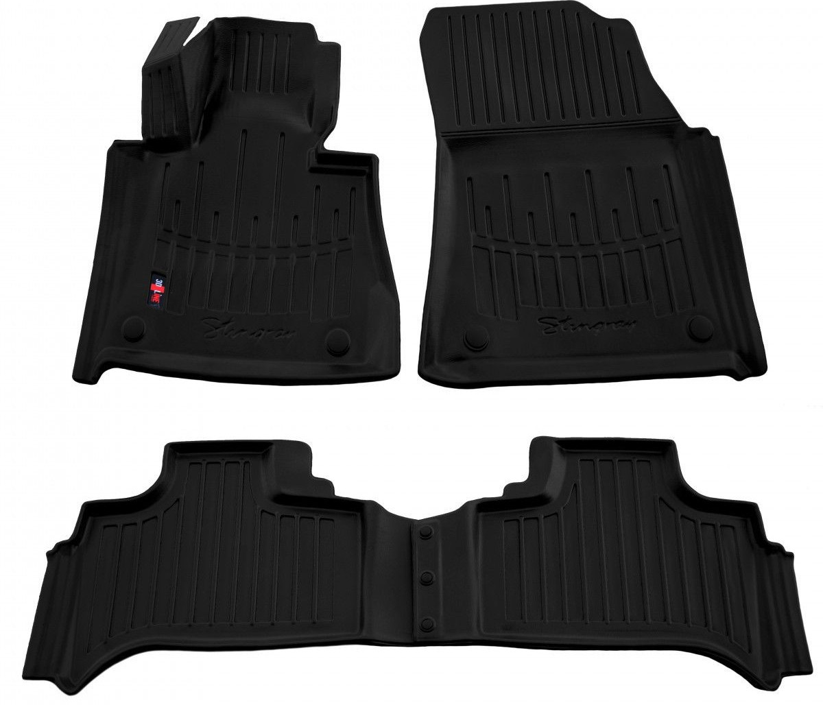 Килимки в салон 3D BMW X5 (E53) (1999-2006) з бортом