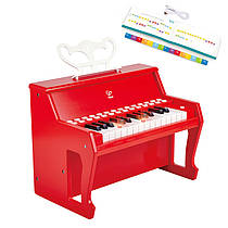 Дерев'яне дитяче електропіаніно (25 клавіш з підсвічуванням) Hape E0628