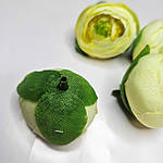 Бутон ранункулюсу жовтий 4 см, фото 3