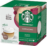 Dolce Gusto Starbucks Cappuccino - Дольче густо Старбакс Капучино (12 капсул = 6 порций)
