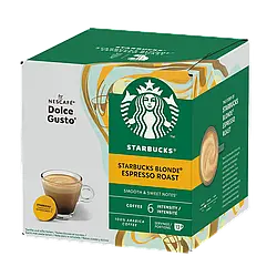 Кава в капсулах Дольче Густо - Dolce Gusto Starbucks Blonde Espresso Roast (12 порцій)