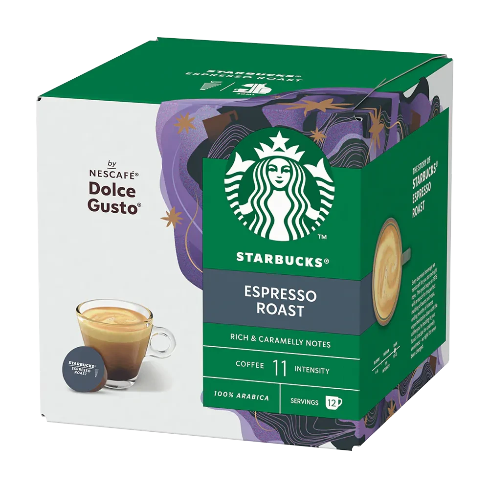 Кава в капсулах Дольче Густо - Dolce Gusto Starbucks Espresso Roast (12 порцій)