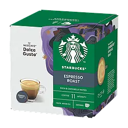 Кава в капсулах Дольче Густо - Dolce Gusto Starbucks Espresso Roast (12 порцій)