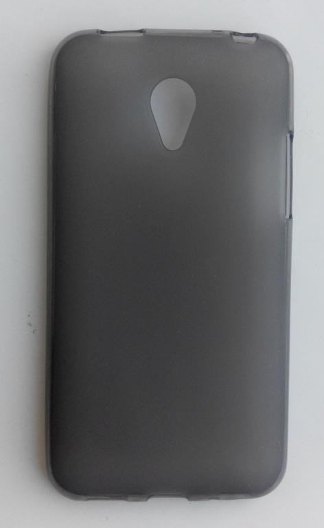 Силіконовий чохол сірий матовий Meizu M1 mini