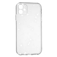 Чехол силиконовый Clear Shine для Apple iPhone 12 с блестками