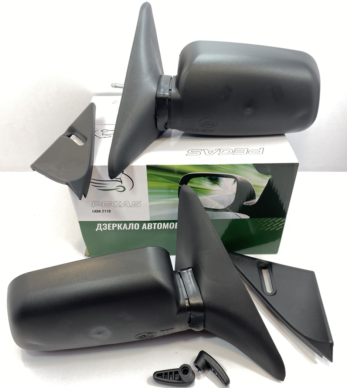 Дзеркала зовнішні (к-т 2 шт.) ВАЗ 2110-12 PEGAS, фото 1