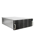 Inter-Tech IPC 4U-4724 - Obudowa komputerowa - Server - Czarny