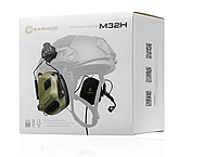 Активные наушники EARMOR M32H MOD3 тактические (боевые) RG