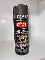 Краска военная Krylon Camouflage brown (коричневая) матовая в аэрозольном баллоне