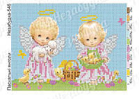 Схема для вышивания бисером - Пасхальные ангелы - Пасхальные ангелы КР