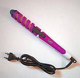 Спіральна плойка для волосся Klaime Klm-2223, purple, фото 2