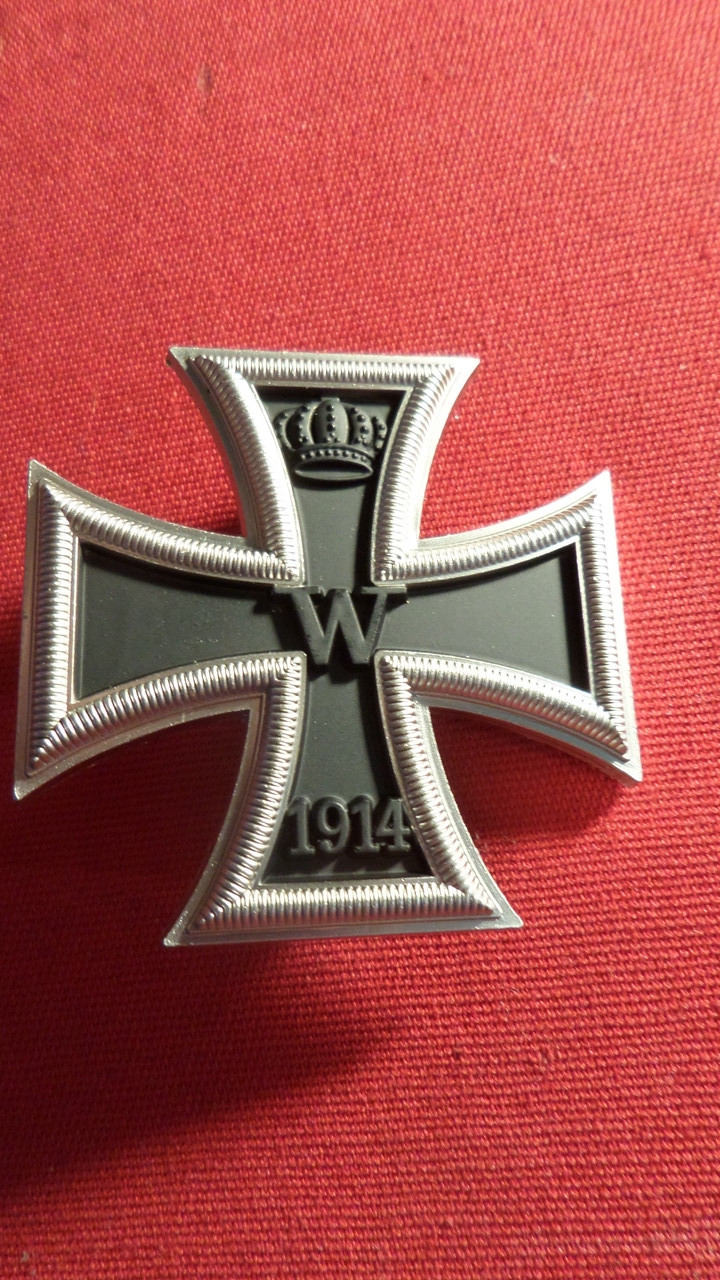 Німеччина - Германия. 1-а мирова . Залізний хрест 1 класу зразка 1914 року муляж