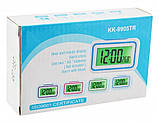 Настільний годинник Kk-9905tr з підсвічуванням, dark blue вставка, фото 2