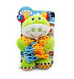 Брязкальце-підвіска м'яка Корівка, з заводним музичним механізмом, фото 4