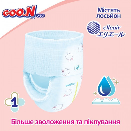 Трусики-подгузники Goo.N Plus для детей (M, 6-12 кг) - фото 6 - id-p2093771116