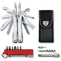 Мультитул Victorinox Swisstool Spirit X Plus Ratchet 105мм/36функ + черный нейлоновый чехол