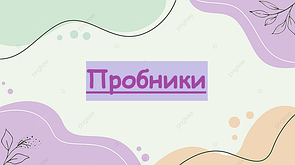 Пробники