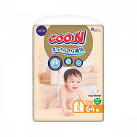 Подгузники Goo.N Premium Soft для детей (M, 7-12 кг, 64 шт)