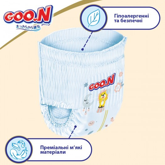 Трусики-подгузники Goo.N Premium Soft для детей (XL, 12-17 кг, 36 шт) - фото 6 - id-p2093780986