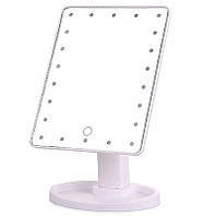 Дзеркало для макіяжу з підсвічуванням Large Led Mirror white, 16 led