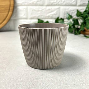 Горщик для квітів 10.5 см, квітковий вазон Тапе Джампер Ламела, фото 2