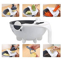 Багатофункціональна овочерізка, подрібнювач Wet basket vegetable cutter, друшляк