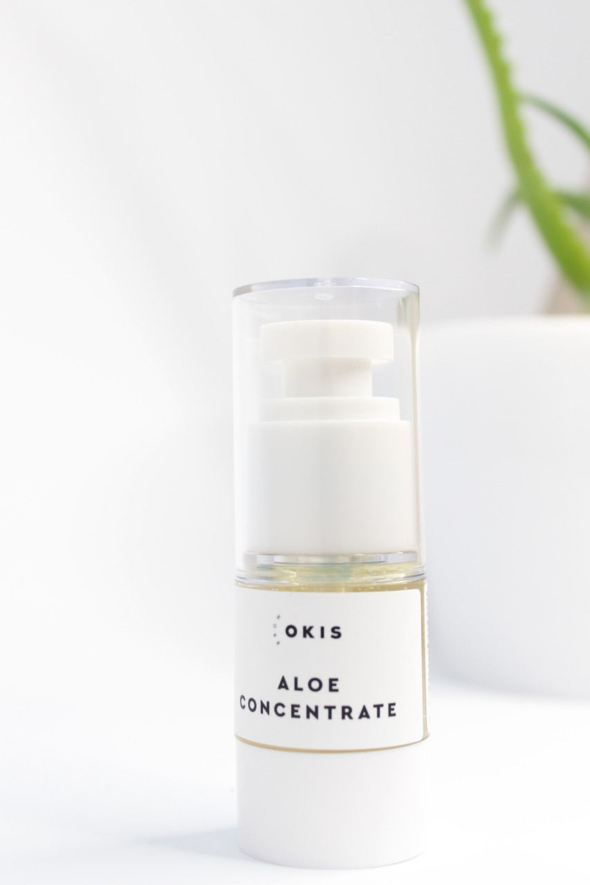 Концентрат алое Okis для глибокого зволоження брів і вій «Aloe Concentrate», 15 мл