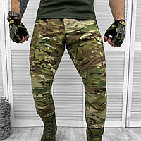 Качественные штаны мультикам с накладными карманам и манжетами военные штаны крепкие рип-стоп prp