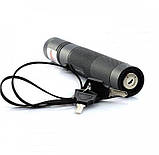 Лазерна вказівка ​​Laser pointer Jd-303 Green з акумулятором, фото 3