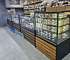 Холодильна гастрономічна вітрина FRIGO-М "ФУДМАРКЕТ", 2.0 м. (0° +8°), викладка 60 см., фото 10