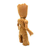 Іграшкова фігурка герой Groot Marvel Avengers Грут, пластик, іграшка звуки світло, 4+, 10*5*27 см (D 559-6), фото 2