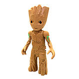Іграшкова фігурка герой Groot Marvel Avengers Грут, пластик, іграшка звуки світло, 4+, 10*5*27 см (D 559-6), фото 3